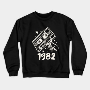 Awesome Mix Vol. 1 1982 Cassette Tape Vintage Crewneck Sweatshirt